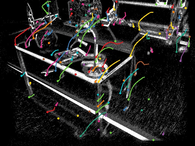 Tracks on the ziggy flying pieces scene